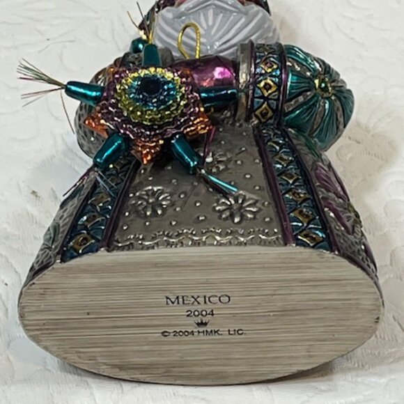 Hallmark 2004 Santa from Around the World (Mexico) Christmas Tree Ornament 4.25" - Picture 8 of 11